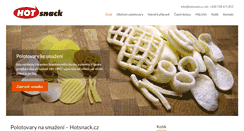 Desktop Screenshot of hotsnack.cz