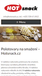 Mobile Screenshot of hotsnack.cz